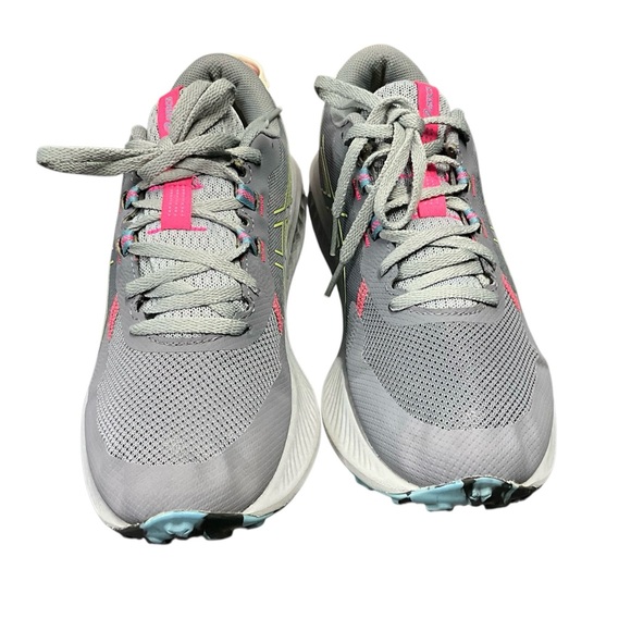 ASICS Women's Gel-Excite Trail 2 Gray and Pink Sneakers size 8.5 - Picture 3 of 12